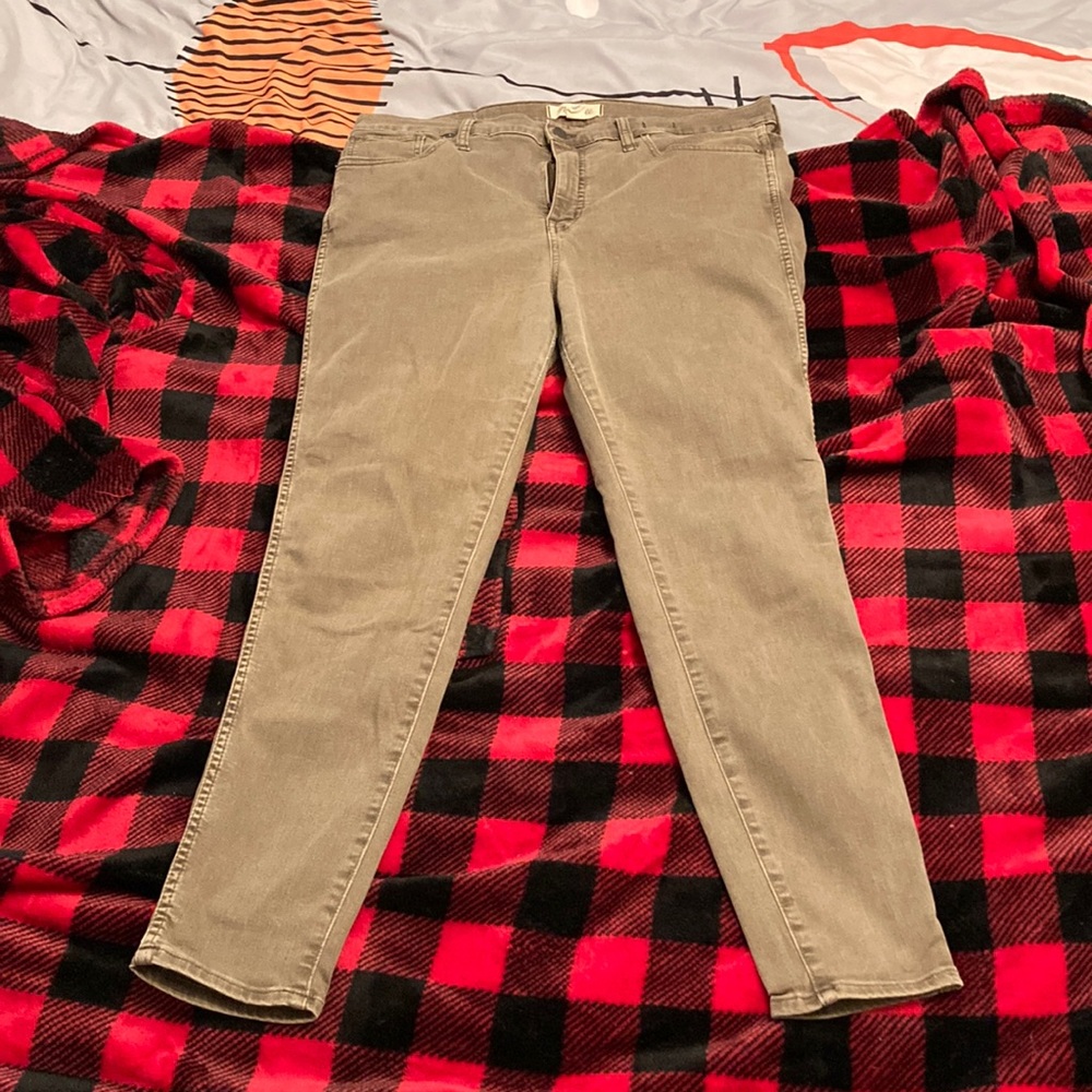 Madewell Green High Rise Skinny Jeans